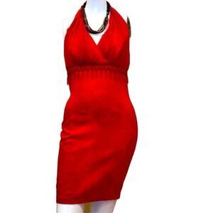 Vintage Red Dress by Dollar Sz.S